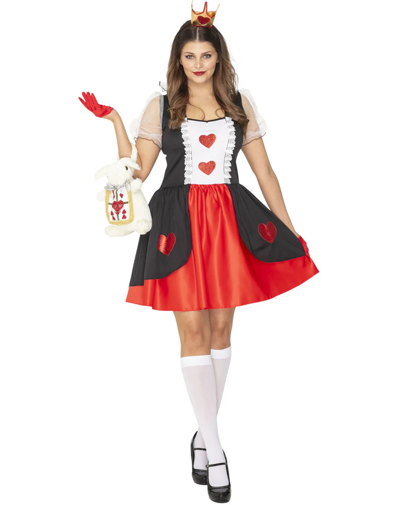 Wonderland Queen of Hearts Deluxe Womens Book Week Costume - Image 5