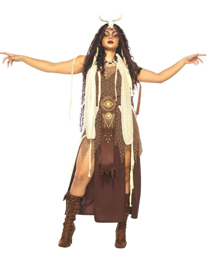 Woodland Witch Doctor Womens Costume