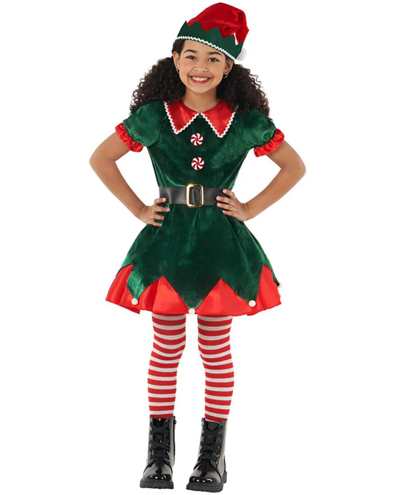 Workshop Elf Dress Girls Costume - Image 7