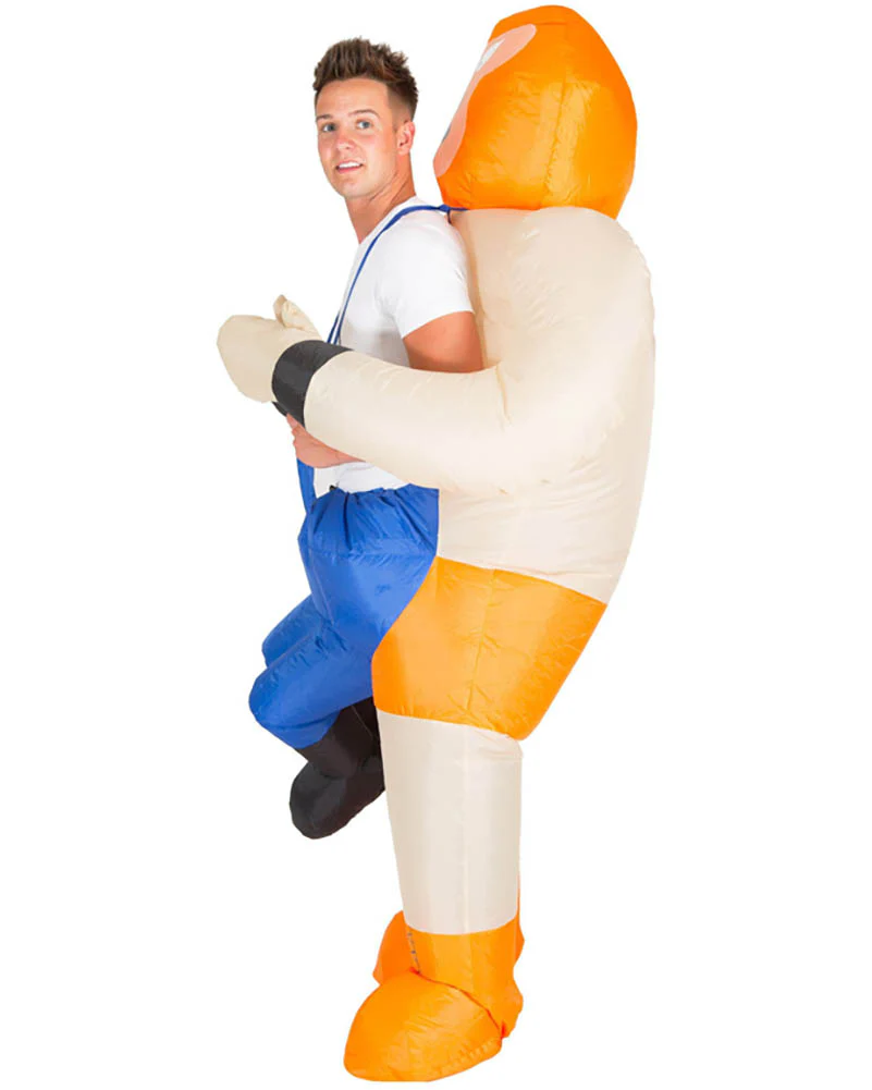 Wrestler Inflatable Adult Costume - Image 3