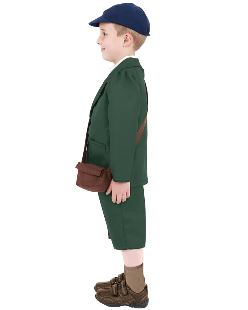 WW2 Evacuee Boys Costume - Image 2