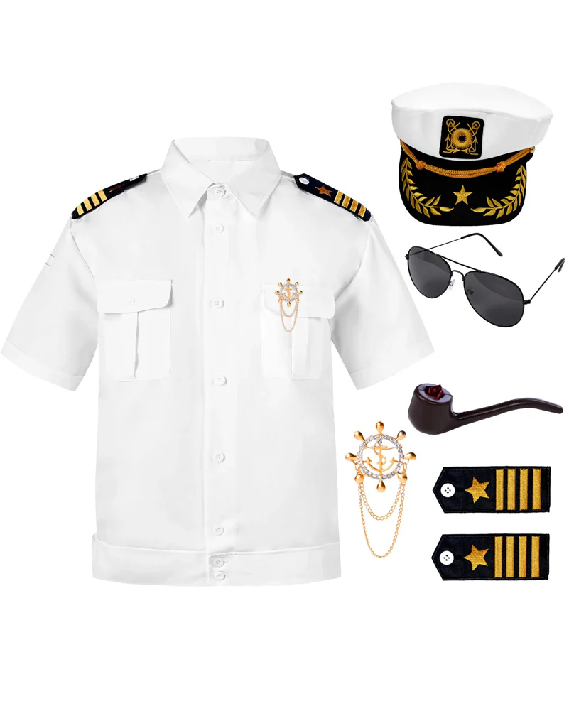 Yacht Captain Mens Costume - Image 3
