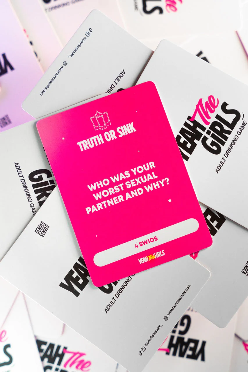 Yeah The Girls Drinking Card Game - Image 3