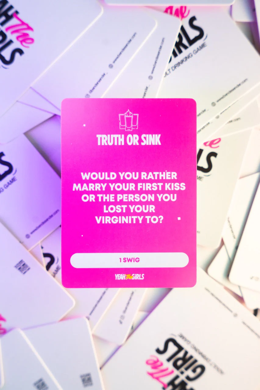 Yeah The Girls Drinking Card Game - Image 5