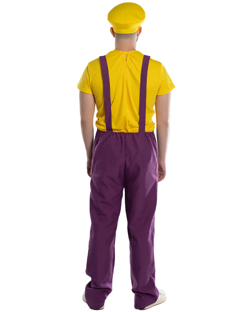 Yellow Plumber Guy Adult Costume - Image 3