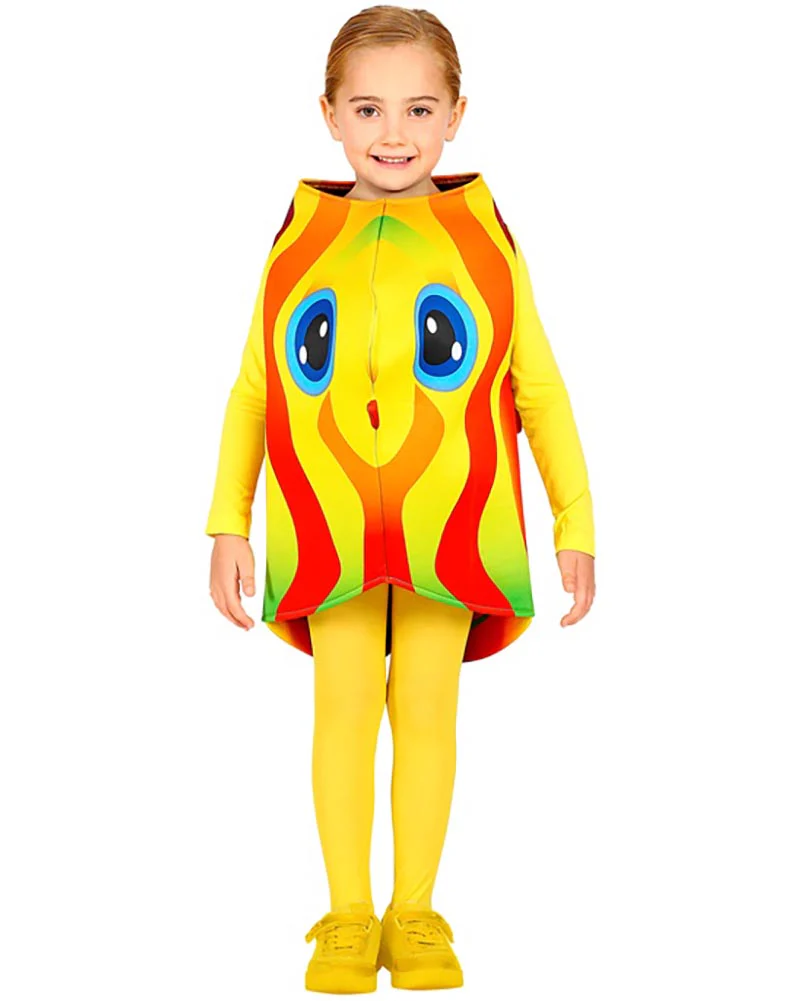 Yellow Tropical Fish Kids Costume - Image 2