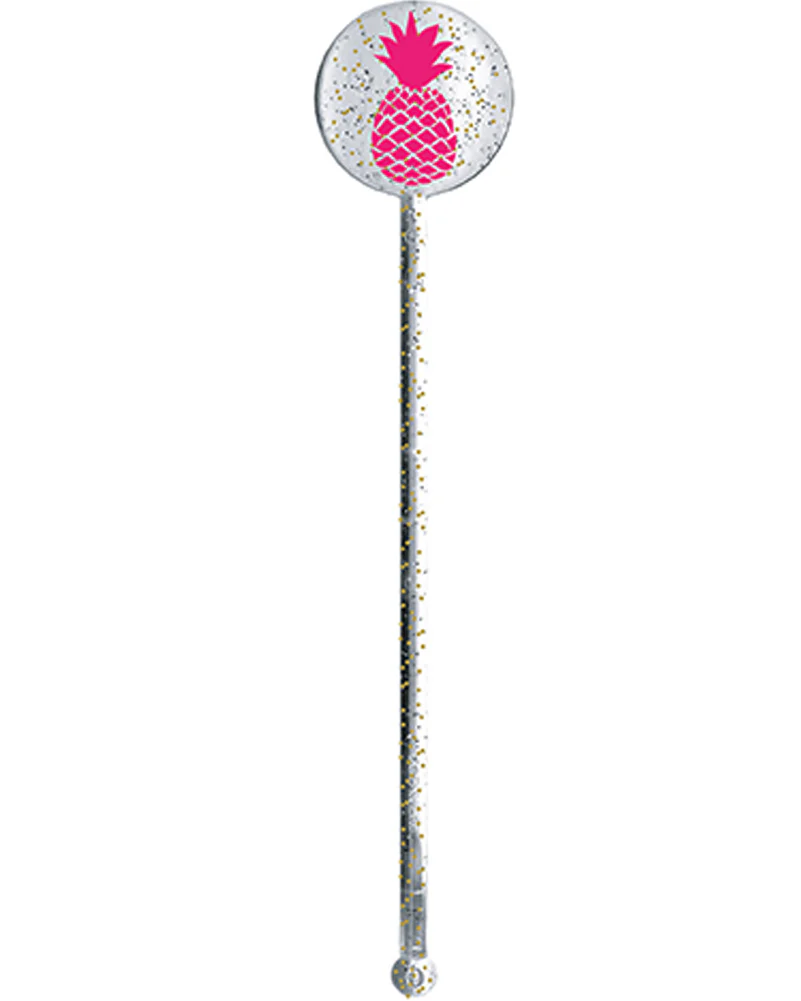 You Had Me at Aloha Glitter Plastic Stirrers Pack of 18