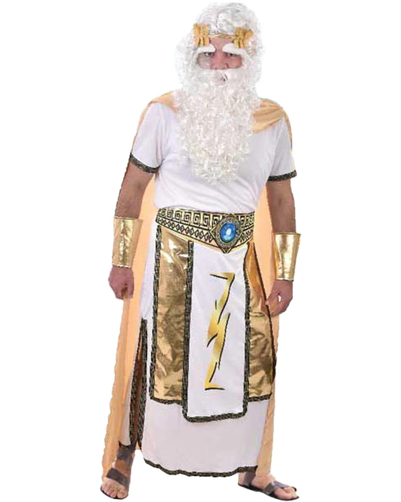 Zeus Mens Costume