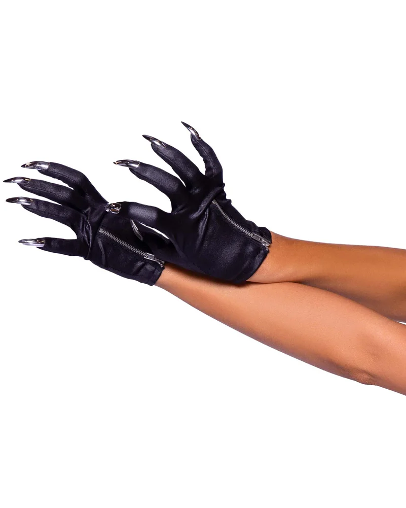 Zip Up Claw Gloves - Image 2