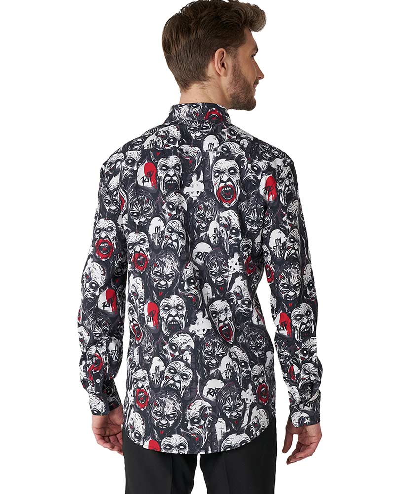 Zombie Characters Mens Shirt - Image 3