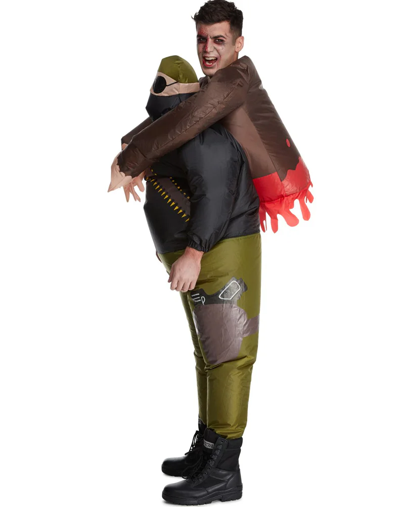 Zombie Hunter Pick Me Up Adult Costume - Image 3