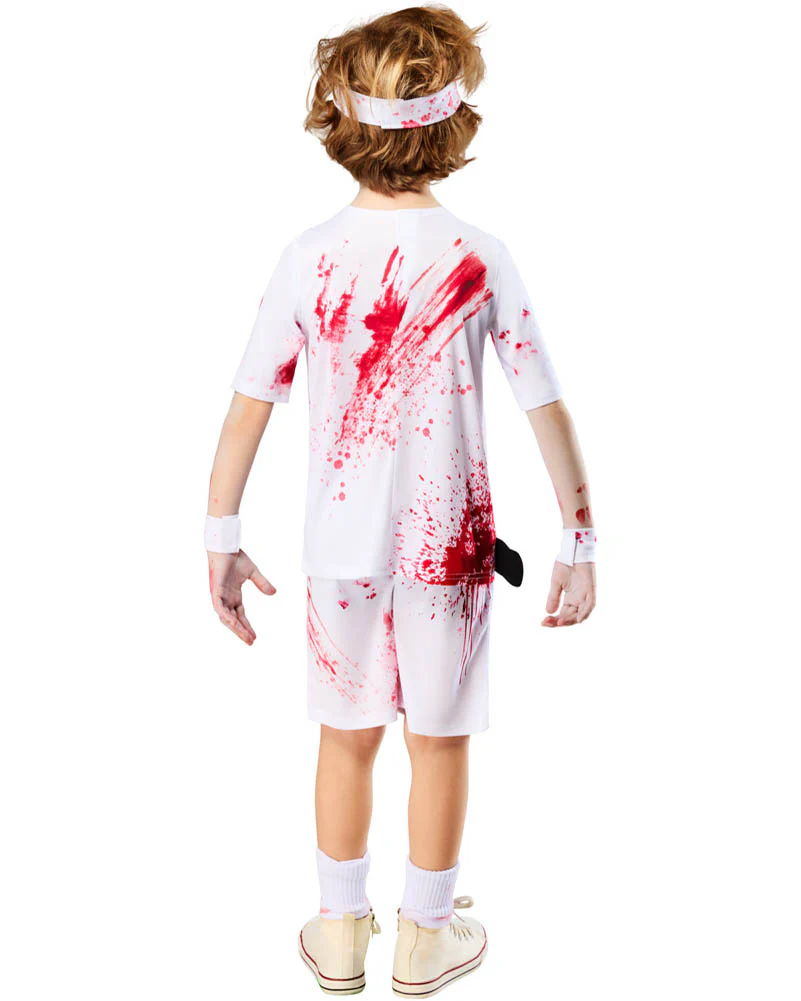 Zombie Rotter Federer Tennis Kids Costume - Image 2
