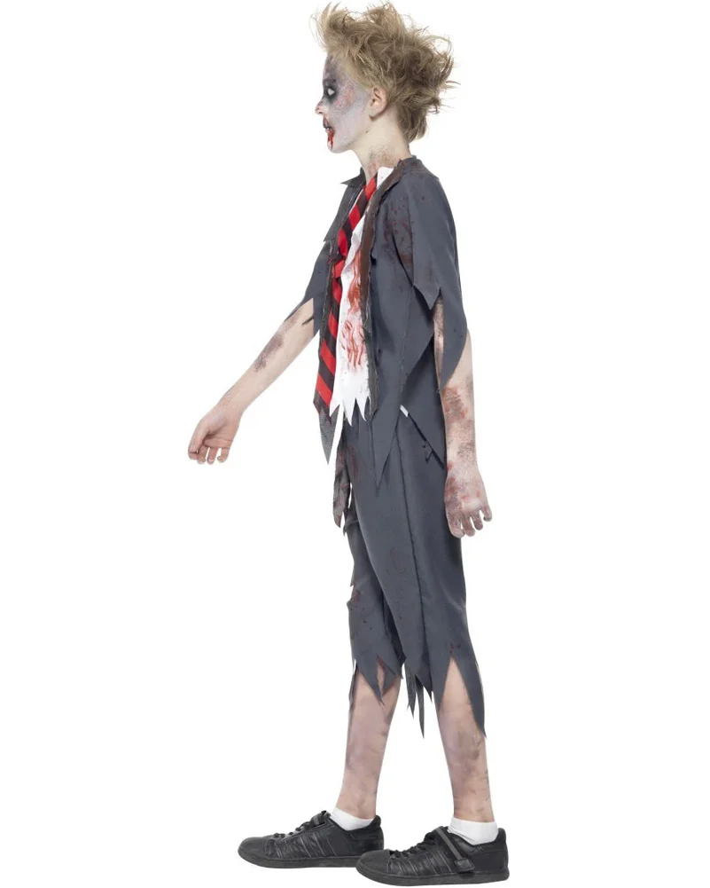 Zombie School Boy Boys Costume - Image 2