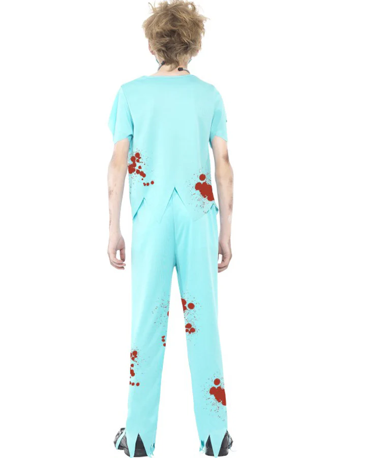 Zombie Surgeon Boys Costume - Image 3